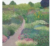 Susan Entwistle Art il Giardino Percorso Biglietto d' Auguri, 15 x 15 cm, Multicolore, 6