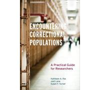 Susan F. Turner Kathleen A. Fox Jod Encountering Correctional Popul (Tascabile)