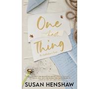 Susan Henshaw One Last Thing (Tascabile) Seddledowne
