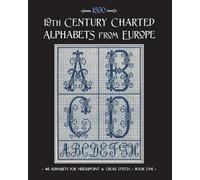 Susan Johnson 19th Century Charted Alphabets from Europe (Tascabile)