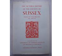 Susan M. Keeling A History of the County of Sussex (Copertina rigida)