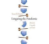 Susan M. Sterett Litigating the Pandemic (Copertina rigida)