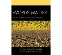 Susan Mandel Glazer Words Matter (Tascabile) Words Matter