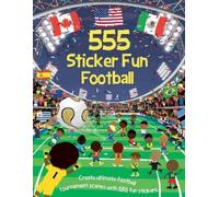 Susan Mayes 555 Sticker Fun Football (Tascabile) 555 Sticker Fun