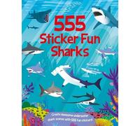 Susan Mayes 555 Sticker Fun - Sharks (Tascabile) 555 Sticker Fun