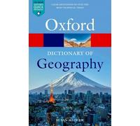 Susan Mayhew A Dictionary of Geography (Tascabile) Oxford Quick Reference