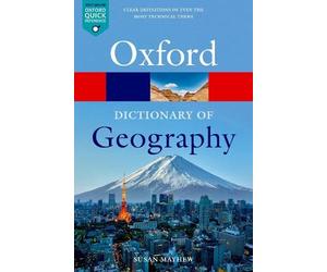 Susan Mayhew A Dictionary of Geography (Tascabile) Oxford Quick Reference