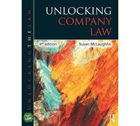 Susan McLaughlin Unlocking Company Law (Tascabile) Unlocking the Law