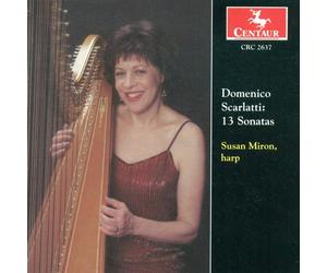 Susan Miron Scarlatti, D - Harp Transcriptions (CD)
