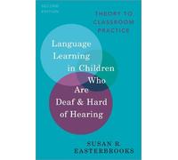 Susan R. Easter Language Learning in Children Who Are Deaf and Hard (Tascabile)