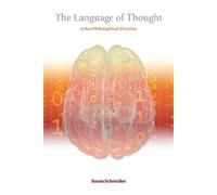 Susan Schneider The Language of Thought (Tascabile) MIT Press