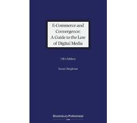 Susan Singleton E-Commerce and Convergence: A Guide to the La (Copertina rigida)