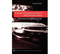 Susan Stefan Emergency Department Treatment of the Psychiatri (Copertina rigida)