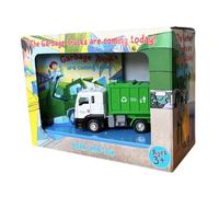 The Garbage Trucks Are Coming Today - Gift Box: Book and truck with flashing