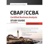 Susan Weese Terri Wa CBAP / CCBA Certified Business Analysis Study G (Tascabile)