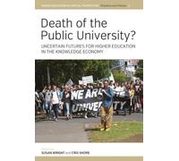 Susan Wright Death of the Public University? (Tascabile)