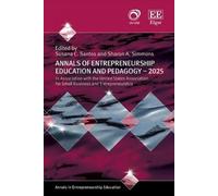 Susana C. Santo Annals of Entrepreneurship Education and Peda (Copertina rigida)