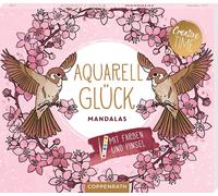 Susanna Hatkemp Aquarell-Glück Mandalas: Mit Farben und Pinsel: Aq (Schiebebuch)