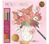 Susanna Hatkemp Metallic-Malen (Garden Glory): Bicolor-Buntstifte: (Schiebebuch)
