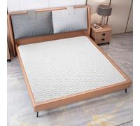 SUSANNA HOME DESIGN Coprirete Trapuntato Singolo 85x200 cm - Copri Doghe Imbottito Antiacaro - Protezione Letto con Fasce Angolari - Trapuntatura Zig Zag in Microfibra