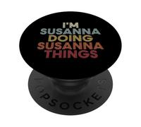Susanna Name Susanna Personalized Name First Given PopSockets PopGrip Adesivo