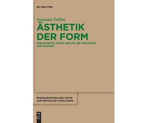 Susanna Zellini Ästhetik Der Form (Copertina rigida)