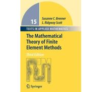 Susanne Brenner Ridg The Mathematical Theory of Finite Elemen (Copertina rigida)