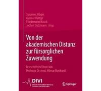 Susanne Jöbges Gunnar Duttg Von der akademischen Distanz (Copertina rigida)