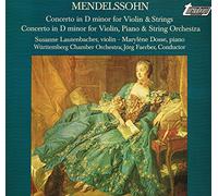 Susanne Lautenbacher - Mendelssohn: Concerto for Violin & Strings / Concerto for Violin Piano & String Orchestra