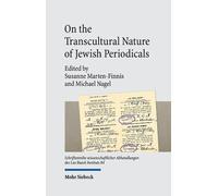 Susanne Marten-F On the Transcultural Nature of Jewish Period (Copertina rigida)