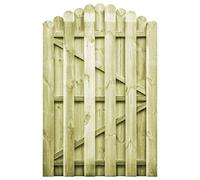 Susany Cancello da Giardino in Legno di Pino Impregnato Pannello di Recinzione, Staccionata in Legno, Recinzione da Giardino Legno, Cancello in Legno per Giardino, Cancello per Recinzione 100x150 cm