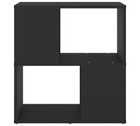 Susany Libreria Divisorio in Truciolato Lucido,Librerie Moderne,Mobili Soggiorno Moderni,Libreria da Muro,Mobile Soggiorno Moderno,Scaffale,Libreria Nera 60x24x63 cm in Truciolato