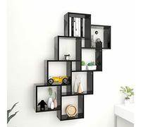 Susany Mensola da Parete Design a Cubo in MDF per Libri/Dvd,Mensola da Muro a Cubo,Mensola a Cubo,Mensola da Muro Design,Mensola da Caneretta,Mobiletto da Parete a Muro Moderno