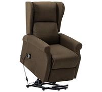 Susany Poltrona Alzapersona Elettrica Relax Reclinabile da TV in Tessuto con Poggiapiedi 77x89x108 cm,Poltrona in Tessuto,Poltrona da TV Salotto,Poltrona Relax,Poltrona Reclinabile,Poltrona Anziani