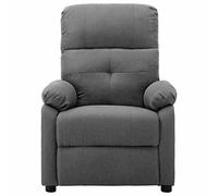 Susany Poltrona da Massaggio Elettrica Relax Reclinabile 6 Livelli in Tessuto con Poggiapiedi 76x90x100 cm, Poltrona Massaggiante per Relax e TV, Ideale per Anziani