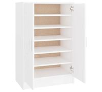 Susany Scarpiera - Scarpiera in truciolato, 60 x 35 x 92 cm, colore: Bianco