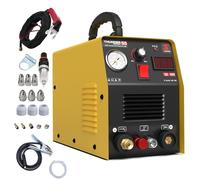 SUSEMSE Taglierina al plasma, Non-Touch Pilot Arc Cut 55 Amp Macchina da taglio al plasma, Portable IGBT DC Air Inverter Plasma Cutter 230V Thunder 55
