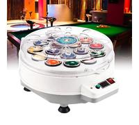 Sushangmao Macchina Automatica per La Pulizia delle Palle da Biliardo, per Palle da Biliardo E da Snooker 16/22, Macchina Elettronica per La Lucidatura E La Pulizia delle Palle da Biliardo 22goals