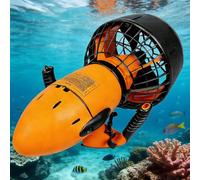 Sushangmao Scooter Subacqueo & Scooter Subacqueo (Sea Scooter), Essenziale da Spiaggia Leggero E Portatile, Booster Sommergibile A 2 velocità 300 W / 500 W, Propulsore per Nuoto 6 Km/H (3,7 mph) 300w