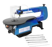 Sushangmao Sega A Traforo A velocità Variabile da 16 Pollici | Altezza di Taglio Regolabile da 0 A 50 Mm, Tagli Smussati A 45°, con Base Antivibrazioni E 10 Lame StandardModel