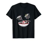 Sushi Anime I Cibo giapponese I Sushi Kawaii Maglietta
