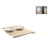 Sushi Box 9 Pezzi In Bambù E Porcellana H&H