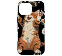 Sushi Cat giapponese Kawaii - Tokyo Food Humor Art Custodia per iPhone 16 Pro Max