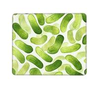 Sushi Dill Pickles Mousepad Antiscivolo Tappetino per Mouse Piccolo Mouse Pad for Pc Gaming Accessori Scrivania 25X30Cm