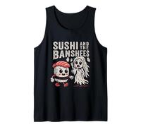 Sushi e le Banshees - Divertente Goth Punk Rock Food Parodia Canotta