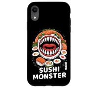 Sushi Giappone Mostro Kaiju Giapponese Kanji Otaku Cibo Souvenir Custodia per iPhone XR
