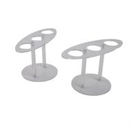 Sushi Hand Roll Stand 3 fori Base acrilica | Aspetto trasparente; mostra i colori alimentari; resistente ai graffi; liscia per la superficie; si pulisce facilmente