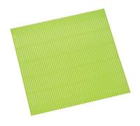 Tappetino per sushi in plastica, antiaderente, senza BPA, lavabile in lavastoviglie, verde (25,4 x 25,9 x 0,3 cm)