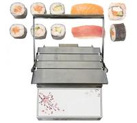 Sushi Maker, macchina manuale per sushi per rollare sushi facile ed efficiente, ideale per preparare sushi fai da te e alta efficienza di produzione