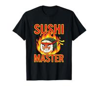 Sushi Master Divertente Cibo Giapponese Maglietta
